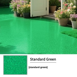 Cross-border Epoxy <b>Colored</b> <b>Sand</b> Self-Leveling Floor Paint Marble Pattern Water-Resistant Bright Gloss for Shopping Mall Workshop - Product Image 6