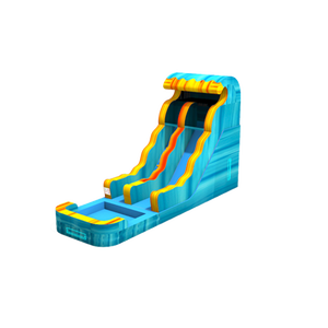 สไลเดอร์น้ำเป่าลมเชิงพาณิชย์แบบใหม่เอี่ยม ผลิตจากวัสดุ PVC ติดตั้งง่าย |   ผู้ผลิตสไลเดอร์น้ำเป่าลมตามสั่ง - Product Image 4