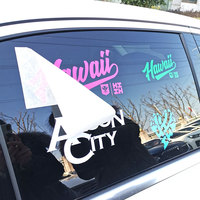 Pegatinas Personalizadas para Parachoques de Coche con Logotipo Empresarial, Resistentes a la Intemperie, Pancartas de Vinilo Impresas con Protección UV, Pegatinas Autoadhesivas Ecológicas para Ventanas