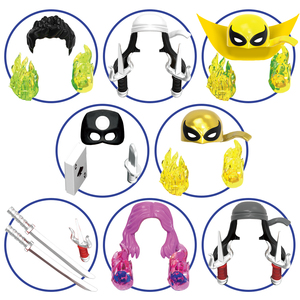 G0197 Superhéroes de Película Iron Fist, Bloques de Construcción Educativos para Niños, Mini Ladrillos de Plástico, Figura de Juguete, Venta al Por Mayor - Product Image 1