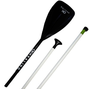 Pala de surf telescópica de fibra de vidrio Okhealing de tres secciones, 180-220 cm, para lagos y ríos - Product Image 5