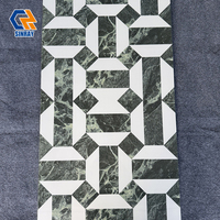 Carreaux de porcelaine modernes résistants à l'usure, antibactériens, résistants aux acides, 9 mm, 600x1200 mm, imitation pierre, pour murs et sols de salle de bain, intérieur