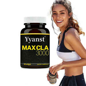 Aceite de CLA de marca privada de alta calidad en cápsulas blandas que ayudan al control del peso, mejoran el metabolismo y la regulación de la grasa. - Product Image 1