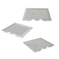 Pièces de cadre de montage en aluminium usiné CNC sur mesure pour grande perrache, usine OEM ODM