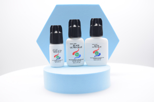 Pegamento para extensiones de pestañas superventas fino encantador personalizado 5ml negro Ultra pegamento para extensiones de pestañas de Corea - Product Image 4