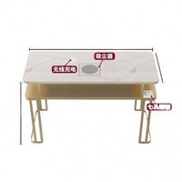 Tables de manucure de luxe légères, simples, doubles ou triples, avec chaise et aspirateur intégré
