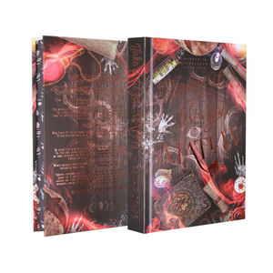 Impression de livres personnalisés à couverture rigide avec dorure sur le dos et bords vaporisés estampillés – Usine de romans fantastiques et romantiques - Product Image 1