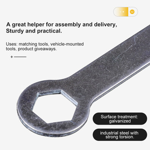 Wholesale Stamped Double Box End <b>Spanner</b>, Zinc Plated <b>Thin</b> Combination <b>Spanner</b> for Furniture Assembly - Product Image 6