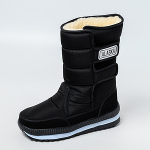 Bottes <span class=keywords><strong>de</strong></span> neige imperméables avec impression, chaussures unisexes d'extérieur chaudes pour l'hiver et la <span class=keywords><strong>pluie</strong></span>, vente en gros - Product Image 6