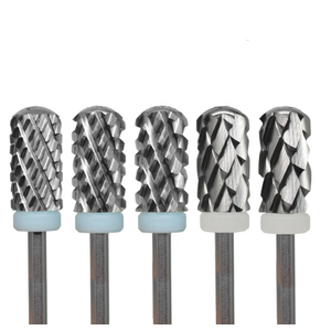 Super Cut Barrel <b>Nail</b> Drill Bits 3/32" Sharp Tungsten Carbide Burr Milling Cutter for Manicure Salon <b>Nails</b> Accessories - Product Image 1