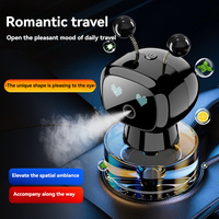 Robot diffuseur d'arômes intelligent pour voiture, purificateur et humidificateur d'air, diffuseur automatique de parfum monté sur grille d'aération