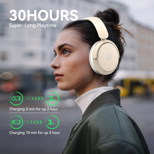 Cuffie Wireless Over-Ear SADES con Cancellazione Attiva del Rumore, Ricarica Rapida, Bluetooth 5.0, 20 Ore di Autonomia per Sport e Tempo Libero - Product Image 2