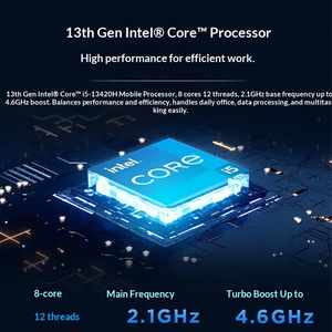 Nouveau PC de bureau <span class=keywords><strong>Lenovo</strong></span> ThinkCentre P600 pour usage professionnel, processeur Core i5-13420H, 32 Go de RAM DDR5, SSD 512 Go, prise US - Product Image 4