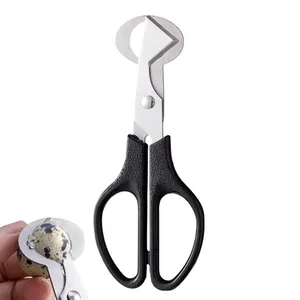 1pcs Multifunction <b>Kitchen</b> Tools Durable Quail Egg Shell <b>Scissors</b> Rust Resistant Stainless Steel Blade Cigar Cutters - Product Image 3