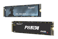 Faspeed P8 Series 512GB Internal NVMe PCIe Gen3 SSD M.2 2280 Wireless Desktop Ultra-Cepat Baca/Tulis Tingkat Kesalahan Rendah Garansi 3 Tahun