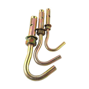 Nhiệm vụ nặng nề Khai Thác Mỏ Neo mắt Bolt mở rộng Neo màu kẽm mạ Trần tay áo Neo với móc - Product Image 4