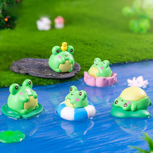 ตุ๊กตากบจิ๋วขา<span class=keywords><strong>ย</strong></span>ส่ง ตุ๊กตากบเรซิ่นน่ารักพร้อมหมวกเห็ด เป็ดลอ<span class=keywords><strong>ย</strong></span>น้ำ สำหรับตกแต่ง<span class=keywords><strong>สวน</strong></span>เทพนิยายและตู้เลี้<span class=keywords><strong>ย</strong></span>งสัตว์ขนาดเล็ก - Product Image 3