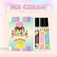 Parfum en spray à l'odeur de crème glacée d'Asie du Sud-Est, Dubaï, 10 ml/3 flacons, parfum longue durée, livré avec un coffret cadeau