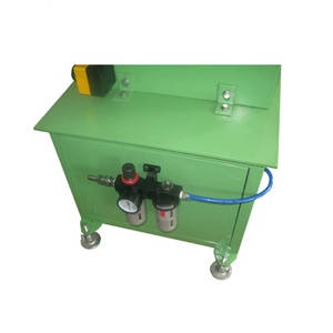 High Quality Automatic Pneumatic Hot Stamping Machine Precise New Heat Press for Cosmetic Case Paper Core Plate Leather Label - Product Image 5