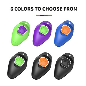 Pet Clicker Trainer 42x70mm ABS <b>Material</b> Multi Color For Dog Training Supplies - Product Image 4