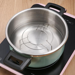 Soporte de vapor de acero inoxidable con trípode para verduras y arroz, aislante del agua, para cocina, ecológico - Product Image 3