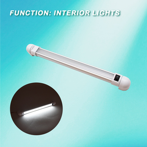 Lámpara LED de <span class=keywords><strong>Techo</strong></span> para RV de 12V, 12 Pulgadas, Iluminación Interior con Interruptor, Lámpara para Armario, Guardarropa, Autocaravana, Camión, Yate - Product Image 1