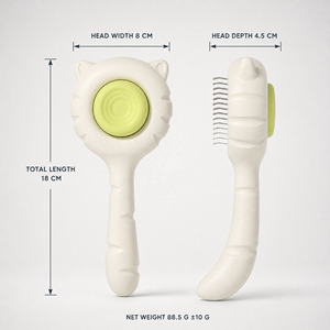 Adorable Peine Multifuncional para Mascotas, para Eliminar el Pelo Suelto y Dar Cuidado, con Diseño Fácil de Transportar - Product Image 2