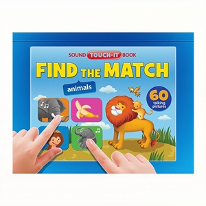 Libro de Sonido Personalizable con Módulo de Audio, Libros de Sonido para Niños, Libro Electrónico Interactivo con Audio para Niños - Product Image 1