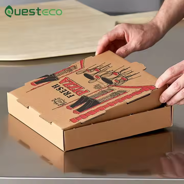 Wholesale Disposable Manufacturer Custom Printed Pizza Box Cheapest Eco Friendly  Bouquet 6 and 12 Cupcakes Cake Box With Logo