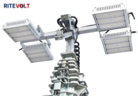 Güneş Enerjili Deniz Feneri Güneş Enerjili Işık Kulesi Mobil Web Kamerası Treyler Üzerine Monte Edilmiş Şebeke Dışı Enerji Santrali 1KW 2KW 3KW Monokristal Silikon IP67
