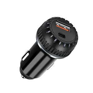 멀티 포트 모바일 충전 범용 자동차 충전기 자동차 모바일 충전기 미니 USB 자동차 충전기