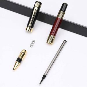 Luxury <b>Pen</b> Metal Gel Ink Novelty Promotional With Custom Logo Printed Personalized Engraving Advertising for Gift - Product Image 2