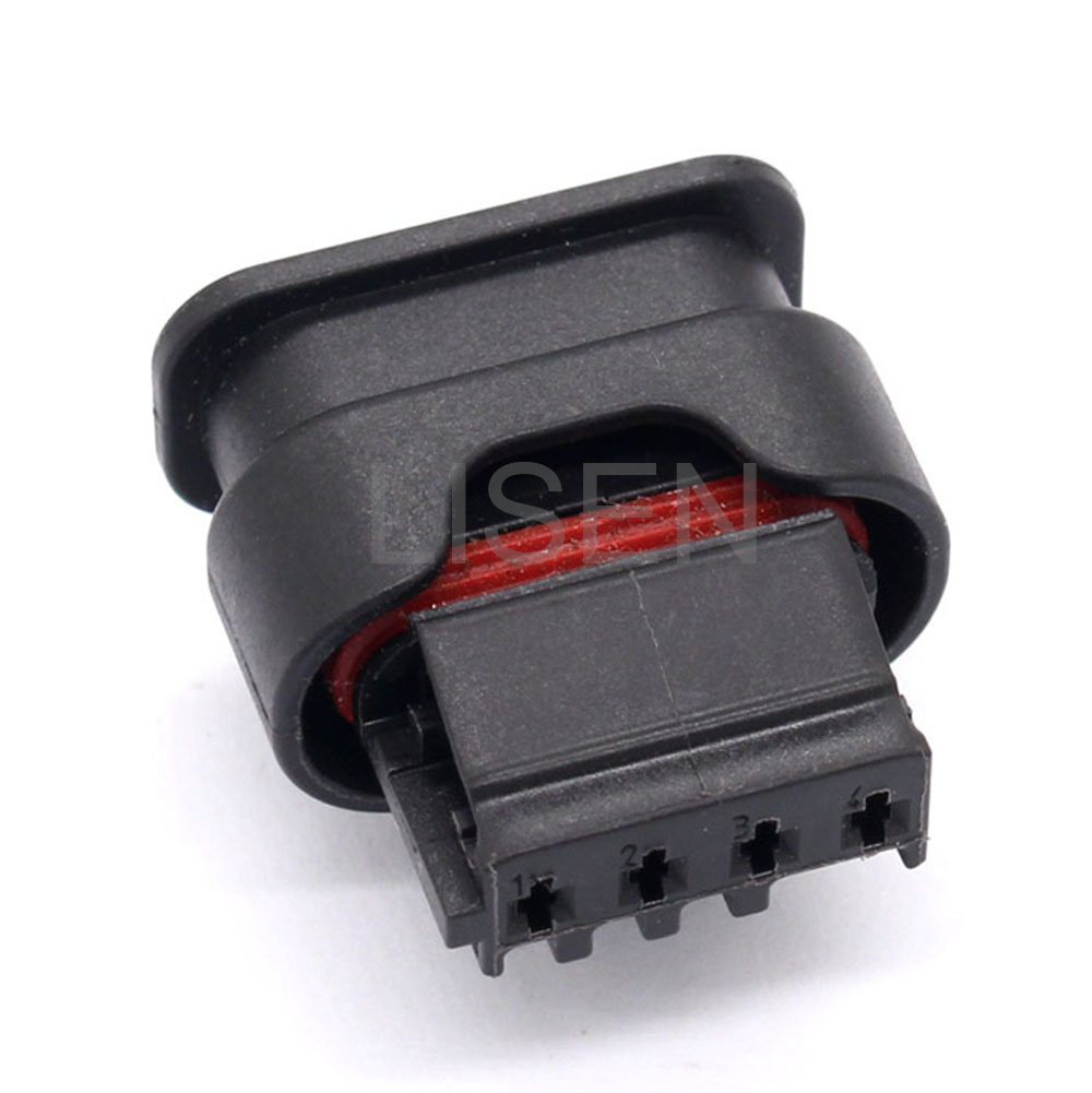 みみ✕4 A0285452726 Hirschmann 4 Pin Female PA66 GF25 Connector For Benz