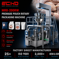 Machine d'emballage automatique ECHO Rotary pour sachets préformés, remplissage et scellage pour poulet