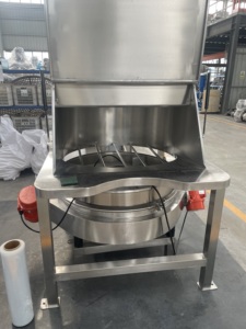 Estación de Descarga Libre de Polvo para la Industria Alimentaria, Estación de Desempaquetado de Harina con Máquina Tamizadora - Product Image 6