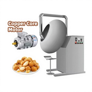 Máquina Automática Nueva para Recubrir Cacahuetes Pequeños, <span class=keywords><strong>Palomitas</strong></span>, Maíz, Azúcar, Chocolate y Frutos Secos - Product Image 1