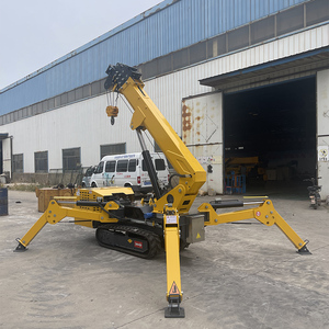 <span class=keywords><strong>3</strong></span> טון 5 טון העכביש מנוף טלסקופי בום קטן זלזרידר גג זחילה - Product Image 6