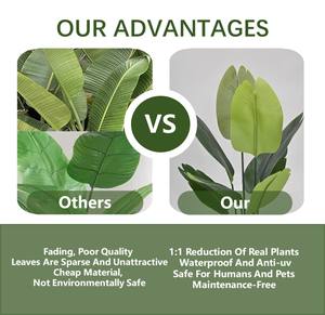 ต้นซากุระประดิษฐ์สีม่วง/ขาว ขนาด 1.2 เมตร สำหรับขายส่ง ทนแดด เหมาะสำหรับตกแต่งห้อง ระเบียง สำนักงาน โรงแรม งานแต่งงาน - Product Image 4