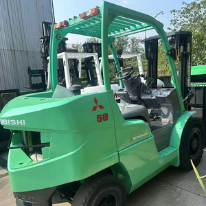 Cheap Powerful <b>Used</b> Diesel Forklift Truck 5 Ton FD50 with 3 Stage Mast and 4700mm Lifting Height for Mitsubishi Sale - Product Image 3