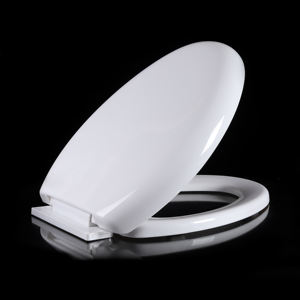 Couvercle de couvercle de toilette avec <span class=keywords><strong>fixation</strong></span> détachable à dégagement rapide facile à nettoyer siège de salle de bain à fermeture lente avec accessoires à ajustement rapide - Product Image 1