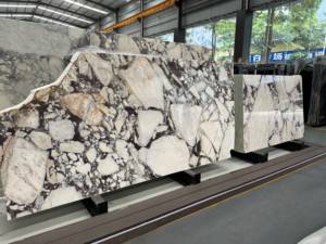 Calacatta Viola lastre di marmo naturale marmo pietra su Stock - Product Image 4