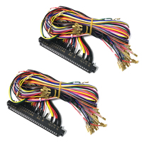 Kit adaptateur Arcade DX BOX US Button Zippy Joystick Quad JAMMA Kit de console d'arcade