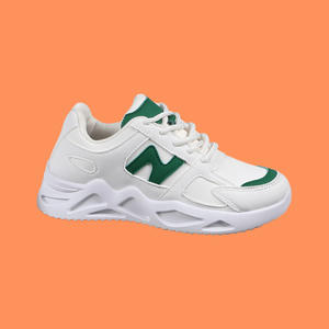 Оптовые высококачественные классические спортивные кроссовки с сетчатым верхом из полиуретана и логотипом N, подходят для весны и осени, с мягкой подошвой для бега - Product Image 3