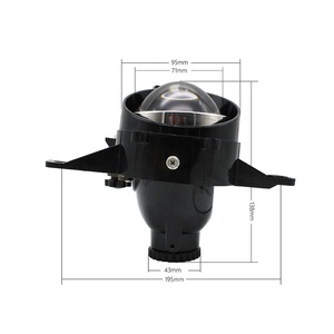 TAOCHIS Xe Ánh Sáng Sương Mù 3.0 Inch Bi <span class=keywords><strong>Xenon</strong></span> Đèn Sương Mù Ống Kính Máy Chiếu Dicated Refit Cho Trumpxp Chi GS4 <span class=keywords><strong>H11</strong></span> Hid Bi-<span class=keywords><strong>xenon</strong></span> Bóng Đèn - Product Image 5