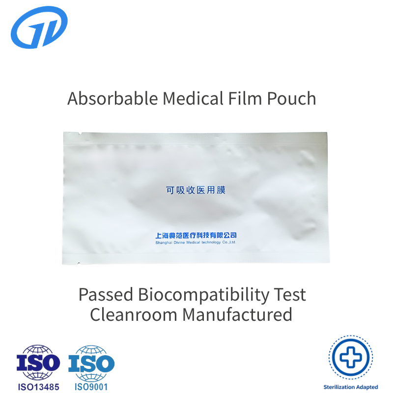Heat Seal Sterile Membrane Bag Microbial Penetration Resistant Medical Packaging ISO13485 Certified for Biological Membrane