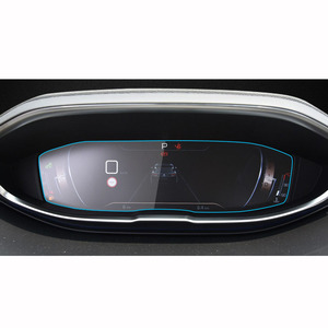 Accesorios de coche para <span class=keywords><strong>Peugeot</strong></span> <span class=keywords><strong>E2008</strong></span>, 4008 pantalla de navegación GPS Protector de vidrio templado Auto vehículo REPRODUCTOR DE DVD pegatinas de película - Product Image 1