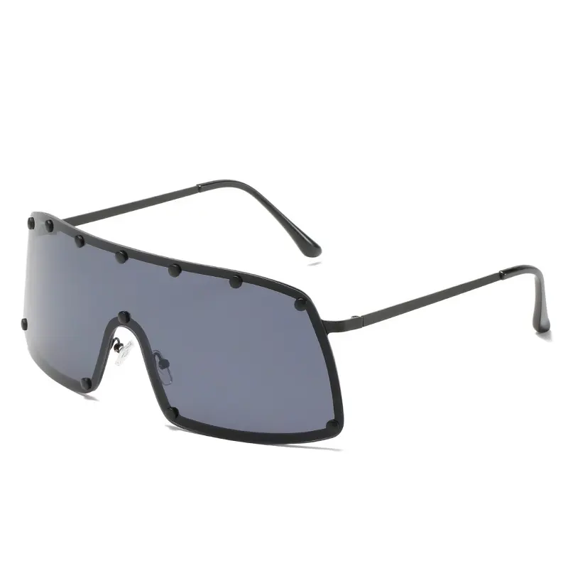 Designer occhiali da sole di alta qualità nuovo Design Pink Punk Sports occhiali da sole antivento oversize Unisex