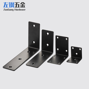 Support d'angle en acier inoxydable ZuoGong, 90 degrés, épaissi, pour étagères et meubles - Product Image 1