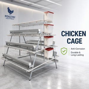 Jaula para Gallinas Ponedoras de 500 Aves, 4 Niveles, Tipo A/D/H, Lista para la Puesta, Jaula Esférica para Gallinas - Product Image 1