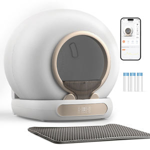 Bac à litière pour chat autonettoyant intelligent 65L extra large avec commande à distance par application pour les familles multi-chats - Product Image 2